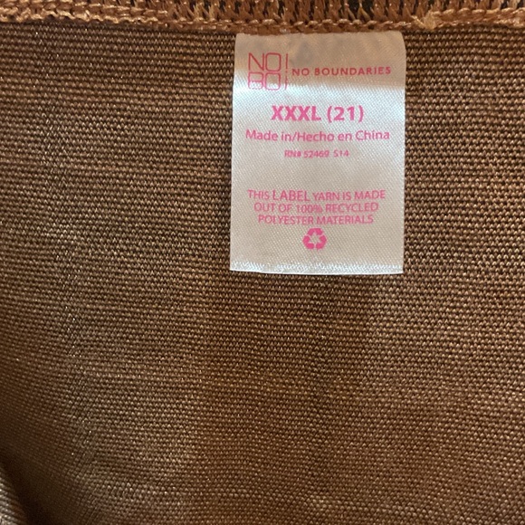 No Boundaries Tan Plaid Mini Dress - Picture 2 of 5